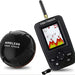 Wireless Sonar Fish Finder — Portable LCD Echo Sounder, 100m Range, 2–120ft Depth