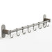 Wall-Mounted Kitchen Hook Rack for Pot Lids and Utensils