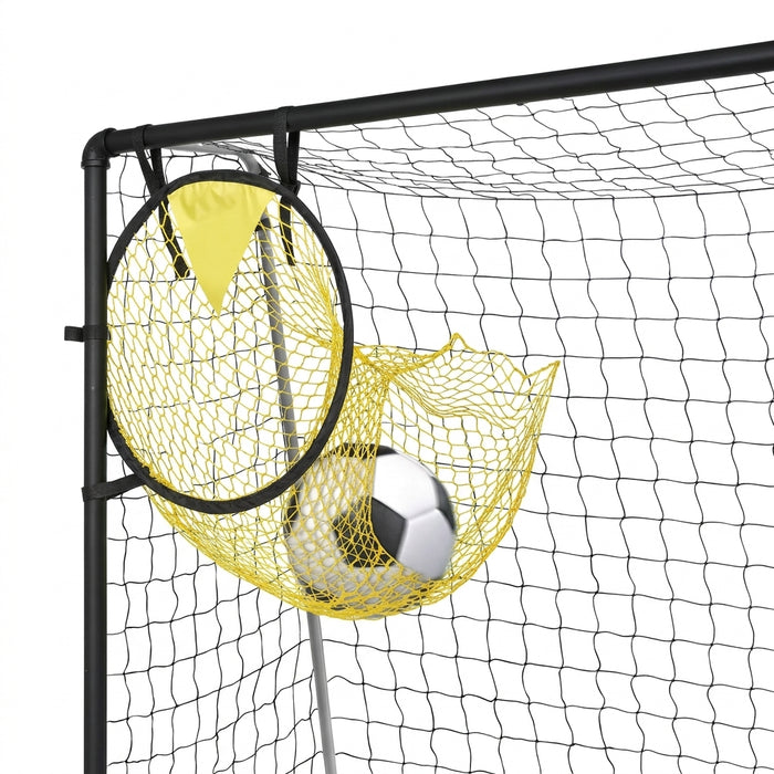 Portable Football Target Net — Foldable Corner Training Goal (1 or 2 pcs)