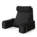 Extra-Large Memory Foam Reading Pillow with Armrests — Bed & Chair Backrest for TV and Gaming