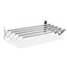 Wall-Mounted Foldaway Clothes Drying Rack - Expandable Stainless Steel