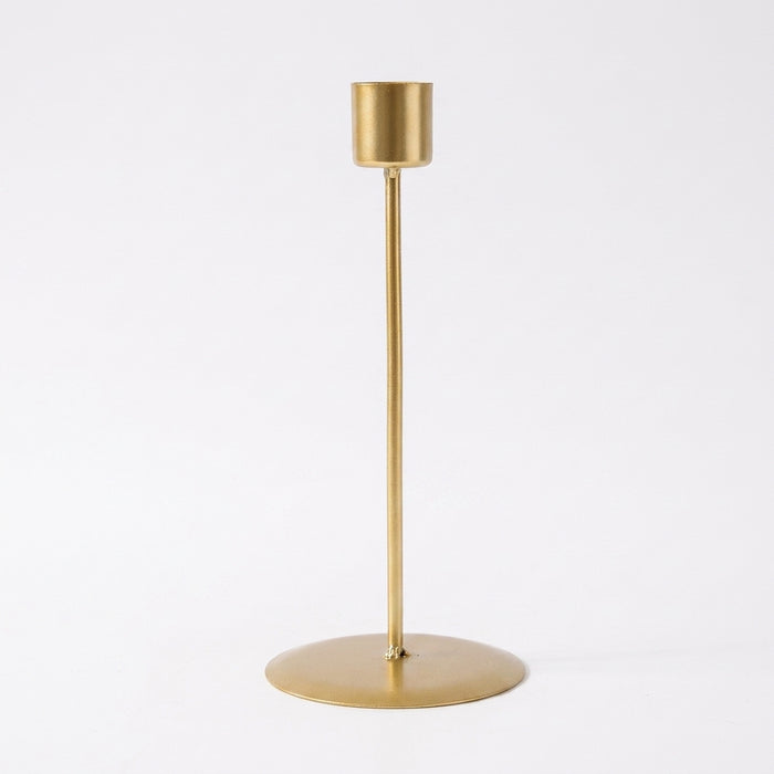 Simple Iron Candlestick — Dinner Table Candle Holder