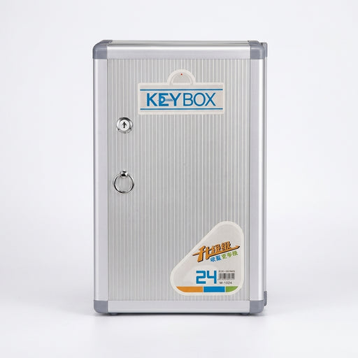 Wall-Mounted Aluminium Key Cabinet with Key Lock
